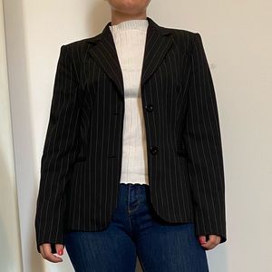 Pin striped blazer